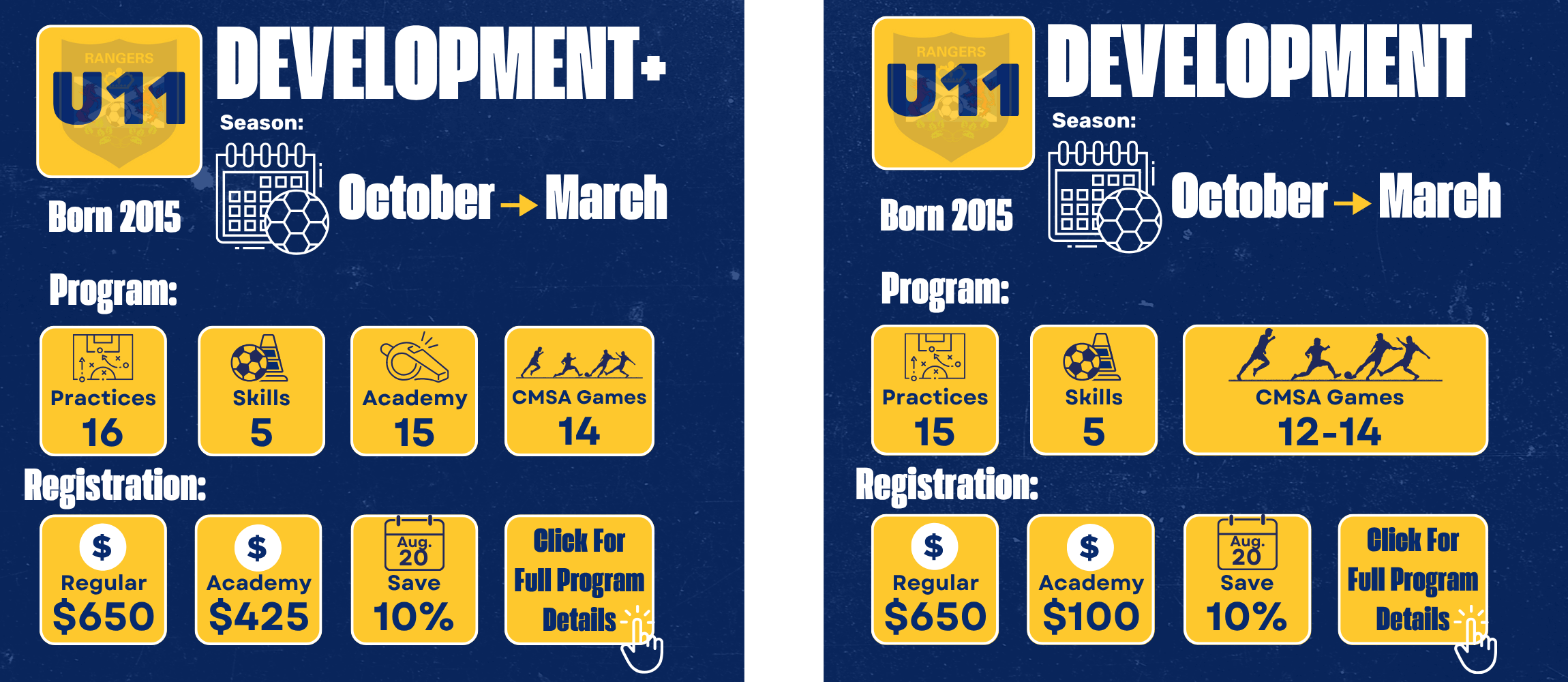 U11 Calgary Soccer Registration