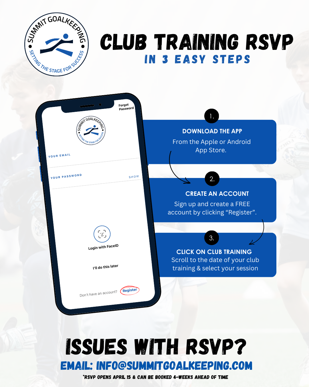 Club Training RSVP