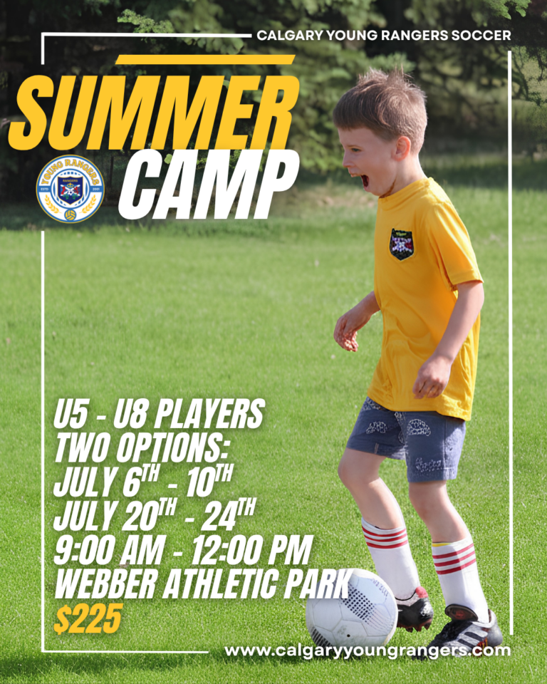 Young Rangers Summer Camp - Calgary Rangers Soccer | Calgary U5-U8