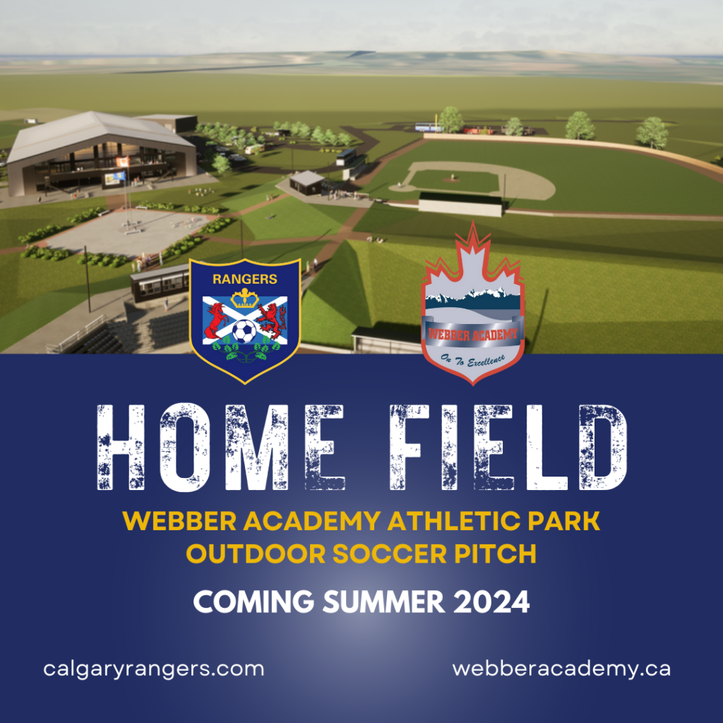 Calgary Rangers Outdoor Soccer Pitch with Webber Academy